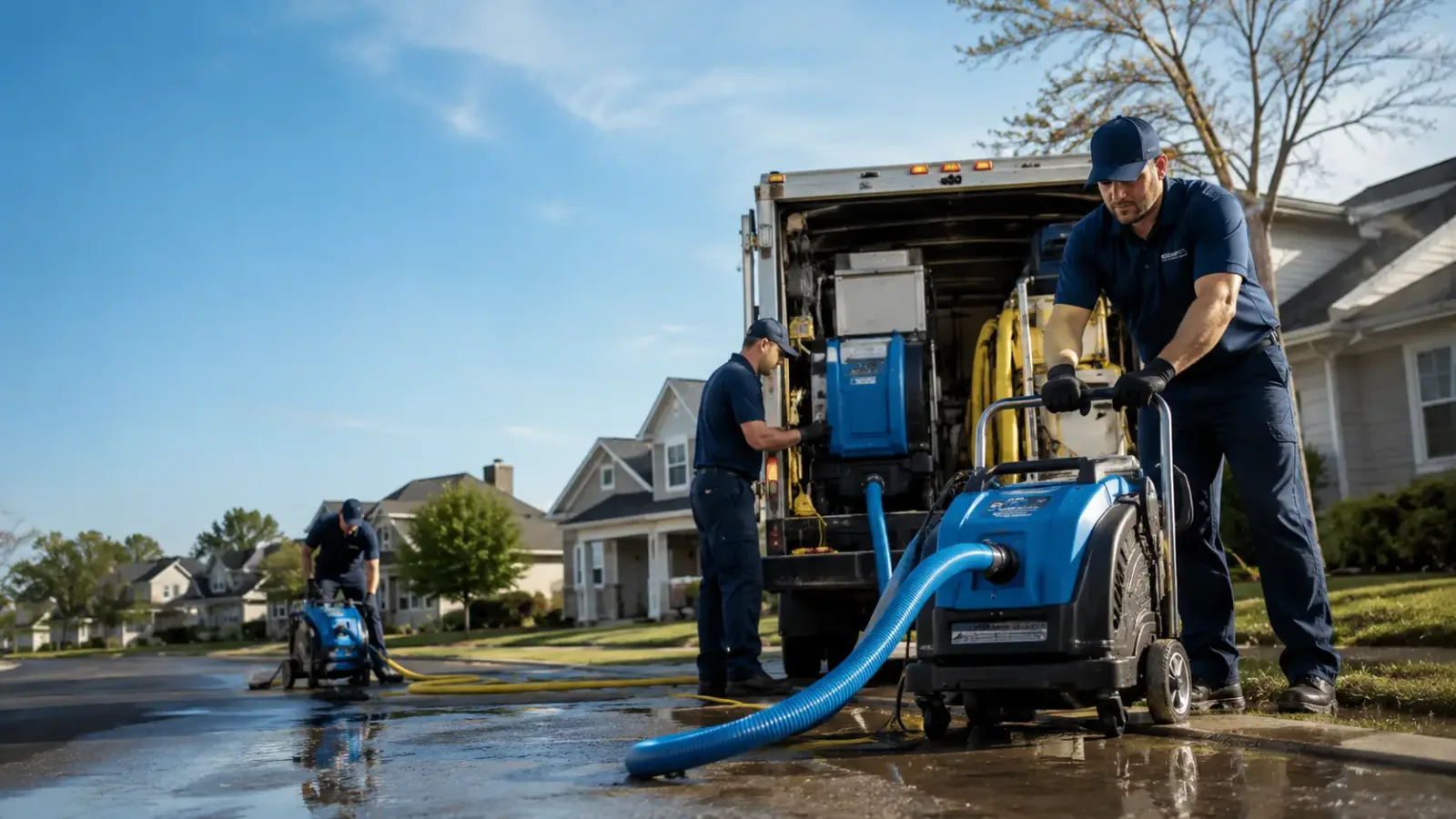 Flood Damage Cleanup in Hallett, OK